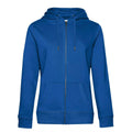 Felpa QUEEN Zipped Hood royal / XS - personalizzabile con logo