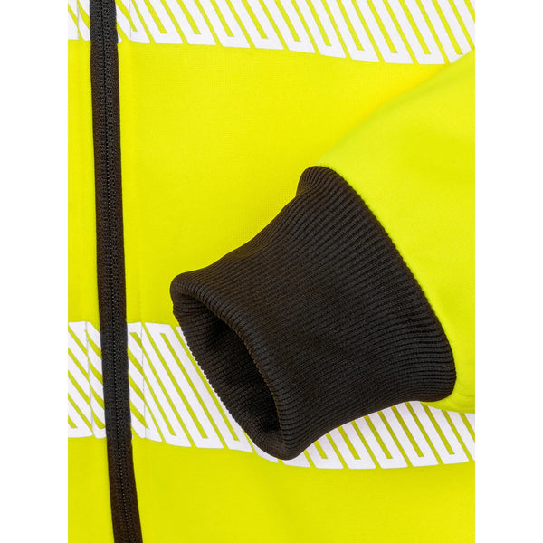 Felpa Recycled Robust con zip -  Safety cappuccio - personalizzabile con logo