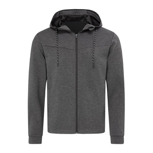 Felpa Recycled Scuba Men grigio / S - personalizzabile con logo