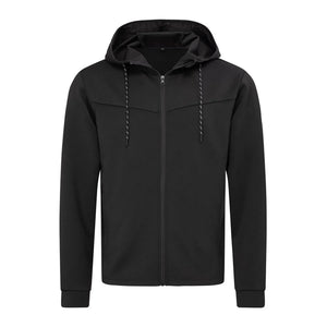 Felpa Recycled Scuba Men nero / S - personalizzabile con logo
