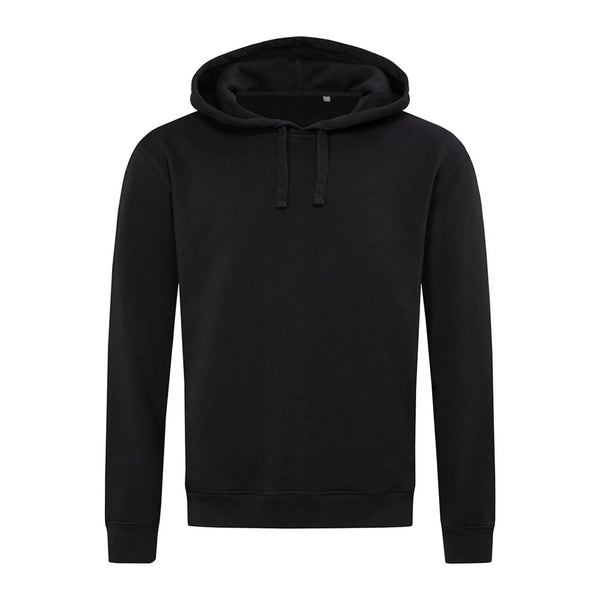 Felpa Recycled Unisex nero / XS - personalizzabile con logo