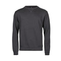 Felpa Ribbed Interlock Crew Neck grigio / S - personalizzabile con logo