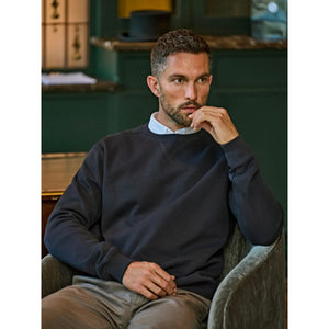 Felpa Ribbed Interlock Crew Neck - personalizzabile con logo