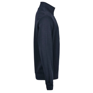 Felpa Ribbed Interlock Half Zip - personalizzabile con logo