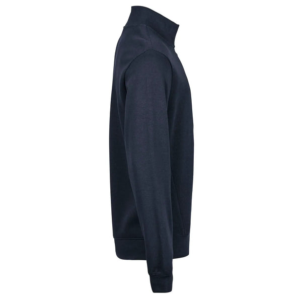 Felpa Ribbed Interlock Half Zip - personalizzabile con logo