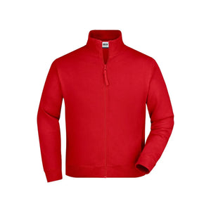 Felpa rosso / S - personalizzabile con logo