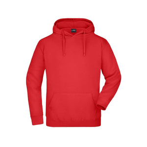 Felpa rosso / S - personalizzabile con logo