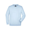 Felpa Round  Heavy azzurro / S - personalizzabile con logo