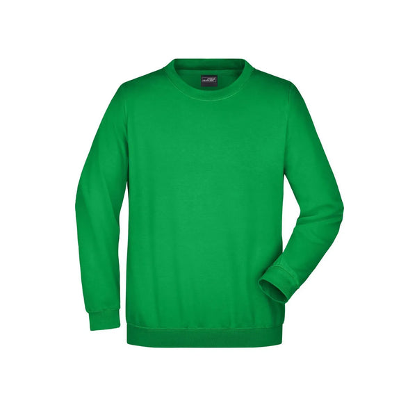 Felpa Round  Heavy fern-green / S - personalizzabile con logo