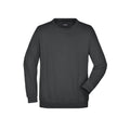Felpa Round  Heavy graphite / S - personalizzabile con logo