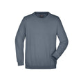 Felpa Round  Heavy grigio / S - personalizzabile con logo