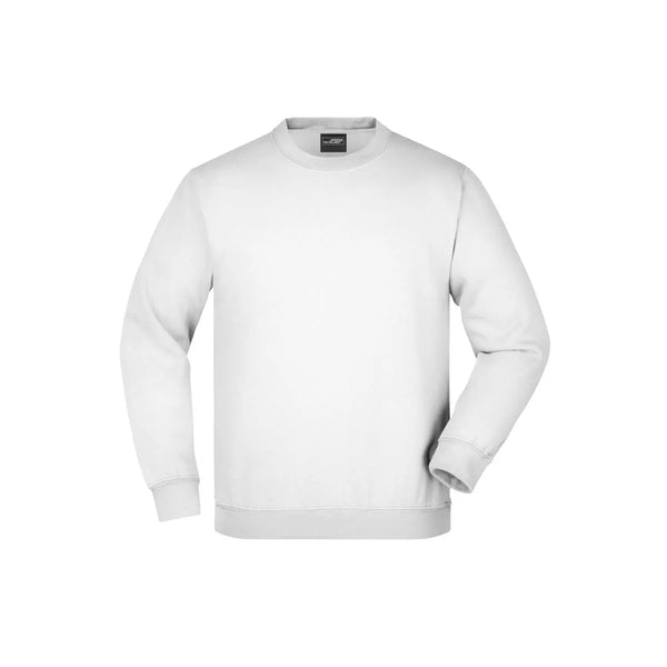 Felpa Round  Heavy Junior bianco / XS - personalizzabile con logo