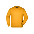 Felpa Round  Heavy Junior giallo / XS - personalizzabile con logo