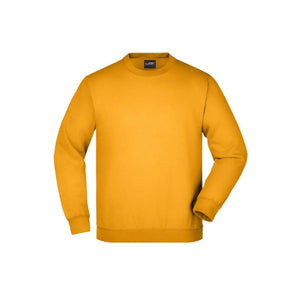 Felpa Round  Heavy Junior giallo / XS - personalizzabile con logo