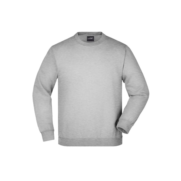 Felpa Round  Heavy Junior grey-heather / XS - personalizzabile con logo