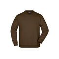 Felpa Round  Heavy Junior marrone / XS - personalizzabile con logo