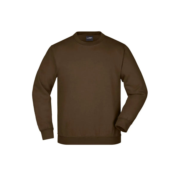 Felpa Round  Heavy Junior marrone / XS - personalizzabile con logo
