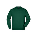 Felpa Round  Heavy Junior verde / XS - personalizzabile con logo