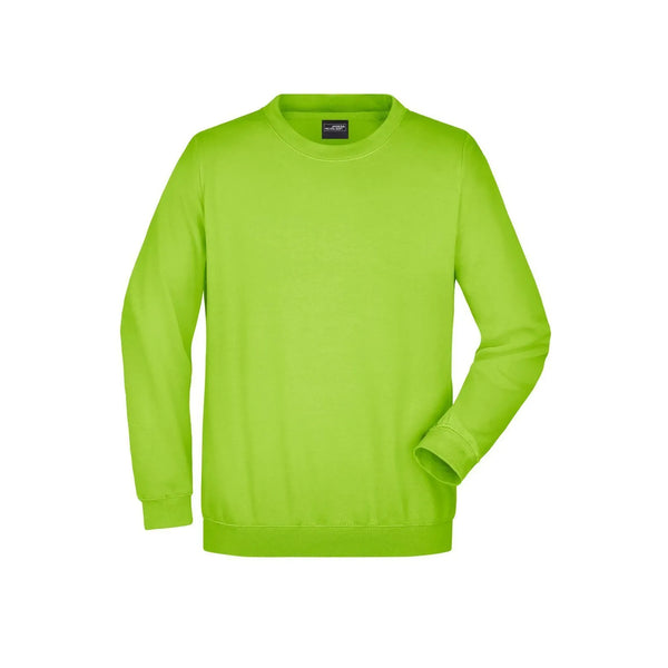 Felpa Round  Heavy lime-green / S - personalizzabile con logo