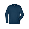 Felpa Round  Heavy petrol / S - personalizzabile con logo