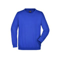Felpa Round  Heavy royal / S - personalizzabile con logo