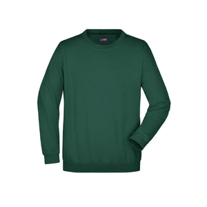 Felpa Round  Heavy verde / S - personalizzabile con logo