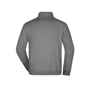 Felpa Round-neck Zip - personalizzabile con logo