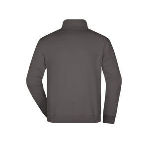 Felpa Round-neck Zip - personalizzabile con logo