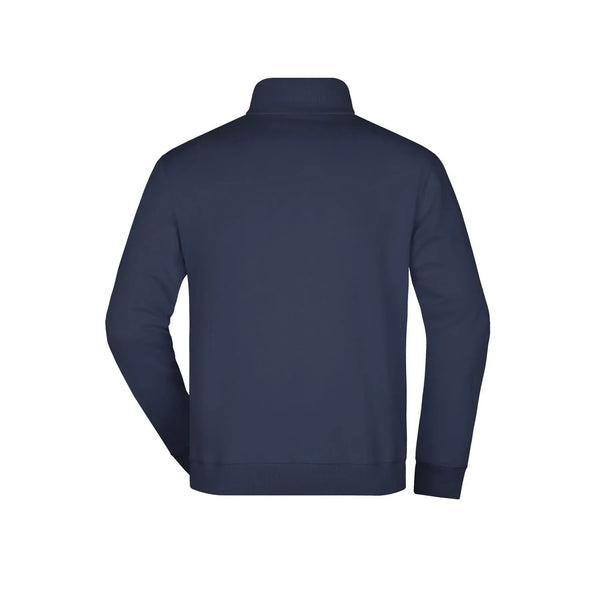 Felpa Round-neck Zip - personalizzabile con logo