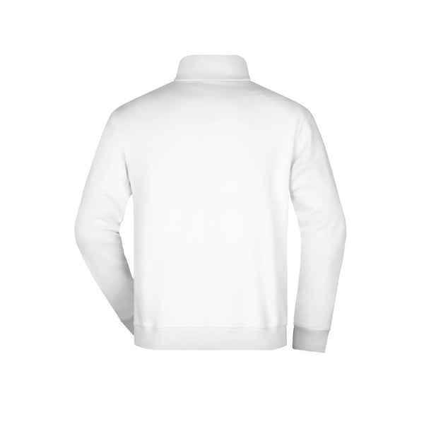 Felpa Round-neck Zip - personalizzabile con logo