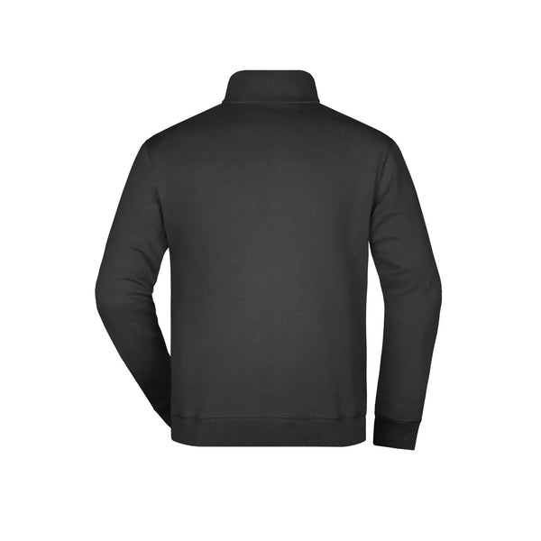 Felpa Round-neck Zip - personalizzabile con logo