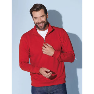 Felpa Round-neck Zip - personalizzabile con logo
