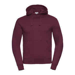 Felpa Russel Authentic Hooded bordeaux / XS - personalizzabile con logo