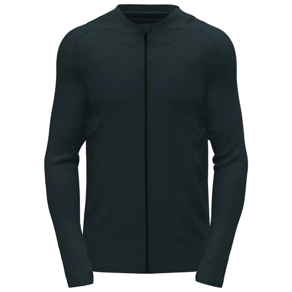 Felpa Seamless Sports blu / S - personalizzabile con logo
