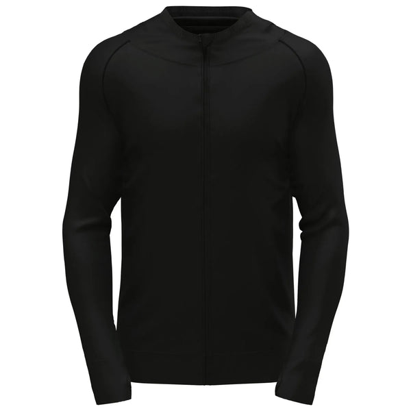 Felpa Seamless Sports nero / S - personalizzabile con logo