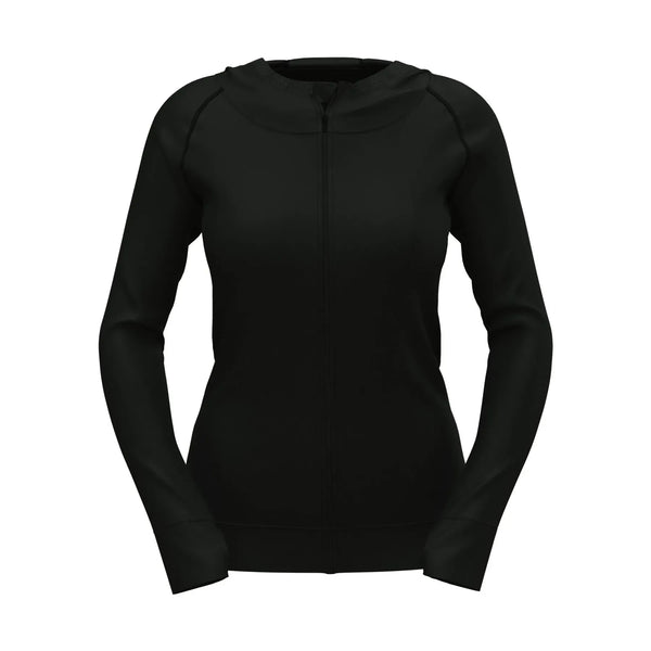 Felpa Seamless Sports nero / XS - personalizzabile con logo
