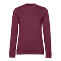 Felpa #Set In Donna bordeaux / XS - personalizzabile con logo