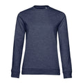 Felpa #Set In Donna heather navy / XS - personalizzabile con logo