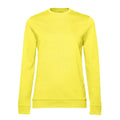 Felpa #Set In Donna solar yellow / XS - personalizzabile con logo