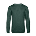 Felpa #Set In heather dark green / XS - personalizzabile con logo