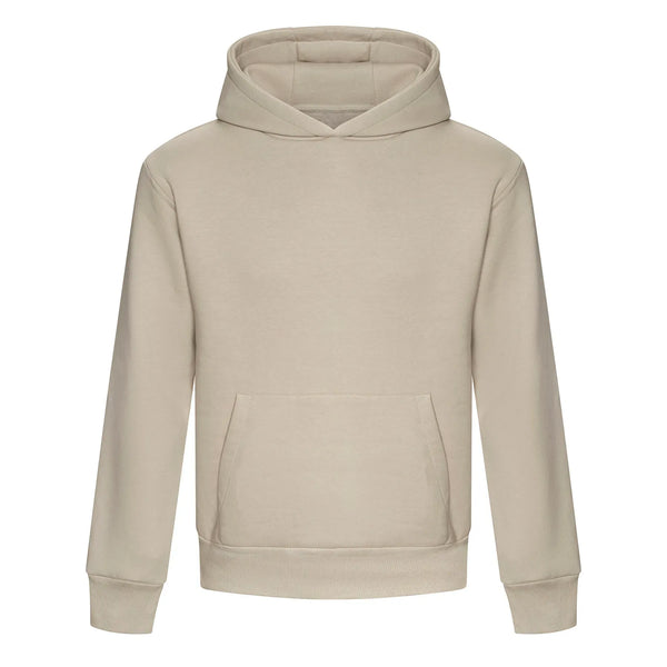 Felpa Signature Heavyweight Hoodie natural stone / XS - personalizzabile con logo