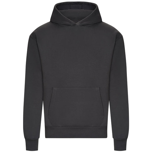 Felpa Signature Heavyweight Hoodie solid charcoal / XS - personalizzabile con logo