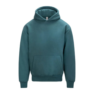 Felpa Signature Heavyweight Hoodie Teal / XS - personalizzabile con logo