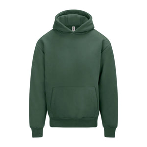Felpa Signature Heavyweight Hoodie verde / XS - personalizzabile con logo