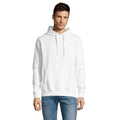 Felpa Slam  Con Cappuccio Un Bianco / XS - personalizzabile con logo
