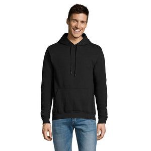 Felpa Slam  Con Cappuccio Un Nero / XS - personalizzabile con logo