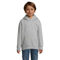 Felpa Slam Kids  Cappuccio grigio / L - personalizzabile con logo
