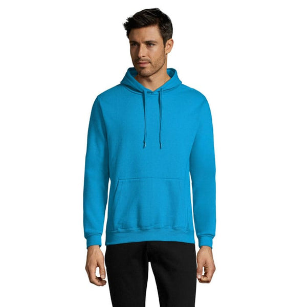 Felpa Snake  Uni Cappuccio azzurro / XS - personalizzabile con logo