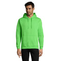 Felpa Snake  Uni Cappuccio verde calce / XS - personalizzabile con logo