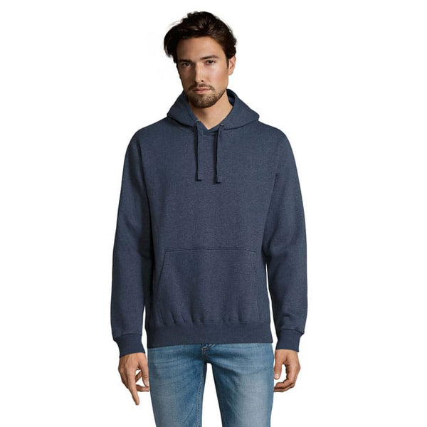 Felpa Spencer  Con Cappuccio Denim Erica / XS - personalizzabile con logo
